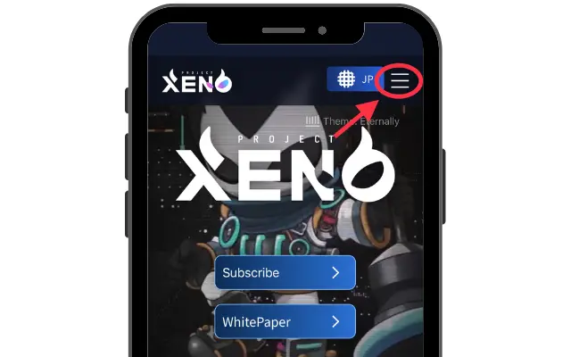 PROJECT XENO（プロジェクトゼノ）アカウントの作り方